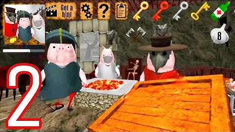 Piggy Doctor Neighbor Escape Gameplay Walkthrough Part 2 Level 4-5 (IOS/Android)Prince AKG Gameplay