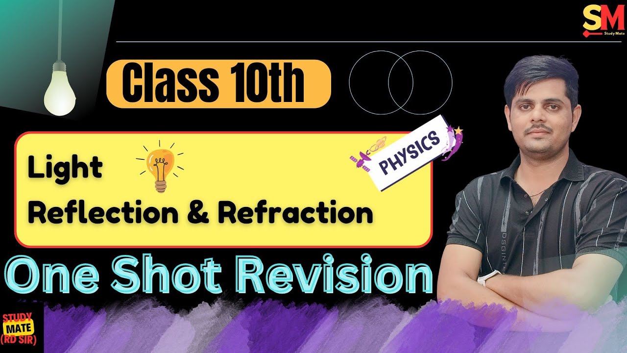 Light Reflection and Refraction, Class 10th | One Shot Full Chapter By ...