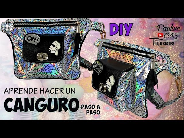 💫💫Como hacer un canguro / riñonera y/o bolso a la cintura💫💫 - YouTube