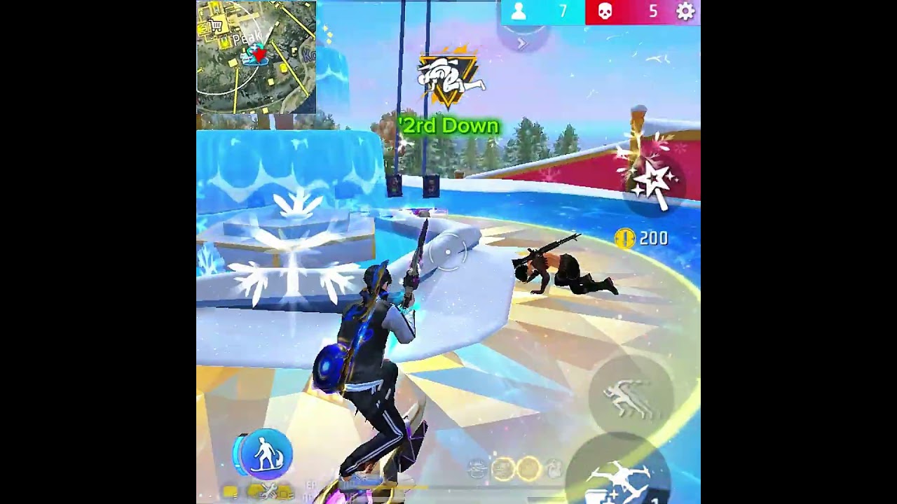 Free Fire 1 vs 4 Clutch | Beat Sync HeadshotMontage🔥