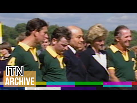 Diana and Mohamed Al-Fayed at Prince Charles' Polo Match – Uncut Footage (1988)