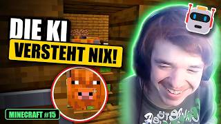 DIE KI VERSTEHT MICH NICHT Wir lassen eine KI meinen Geburtstagsbrief MACHEN  Minecraft Survival #15
