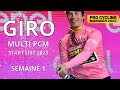 ROGLIC, EVENPOEL, THOMAS, ALMEIDA.. QUI PRENDRA LE MEILLEUR DÉPART SUR LE GIRO? MULTI PCM22!