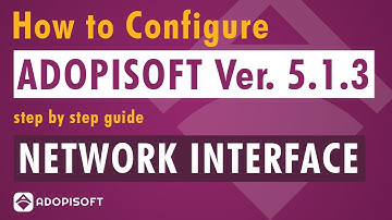 Network Interface | AdoPiSoft Version 5.1.3