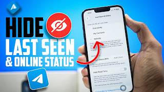 Hide Last Seen on Telegram iPhone | Turn Off Online Status!