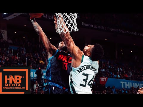 OKC Thunder vs Milwaukee Bucks Full Game Highlights | 01/27/2019 NBA Season