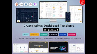 Responsive Bitcoin Cryptocurrency Template with ICO User Dashboard