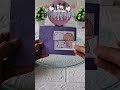 Diy pop up card idea🤎🤍 #shorts #diy #handmade #viral #youtubeshorts #music