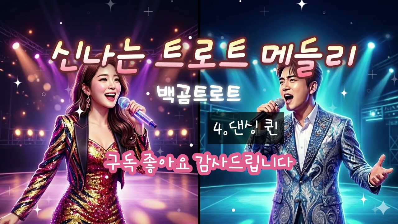 어깨 들썩 신나는 트로트 메들리