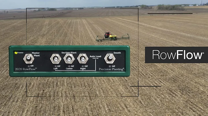 RowFlow ‣ Precision Planting | save seed with swath control