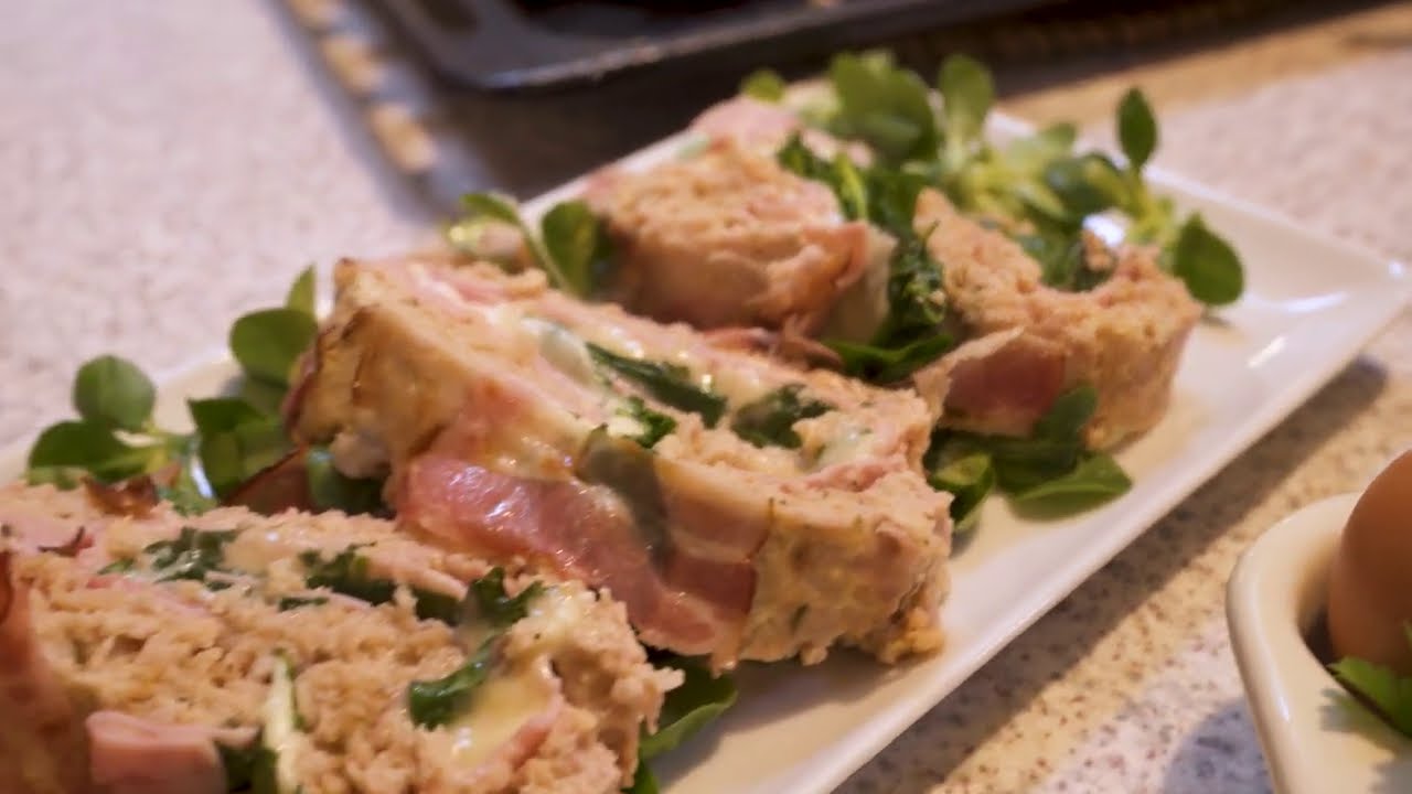 Rýchla roláda s mletým mäsom a špenátom │ Zuzana Machová