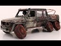 Mercedes Benz G Class 6x6 - Restoration G Class 6x6 Brabus Abandoned | Model Cars