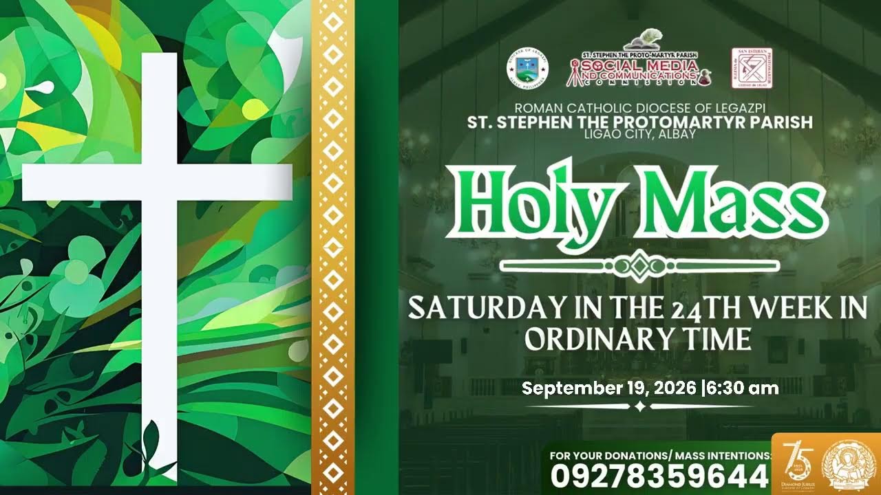 Holy Mass | Saturday in the 24th Week in Ordinary Time