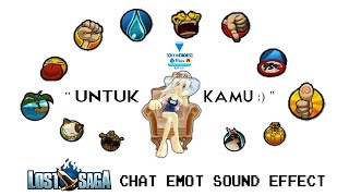 ALL EMOT CHAT GAME LOST SAGA | SOUND EFECT | LSO / LSI |