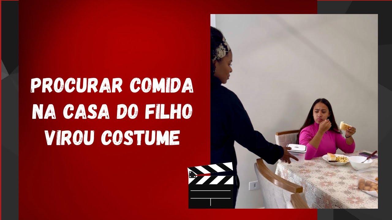 Procurar comida na casa do filho virou costume
