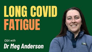 How to increase your activity without crashing - Dr Meg Anderson - ME CFS Long Covid