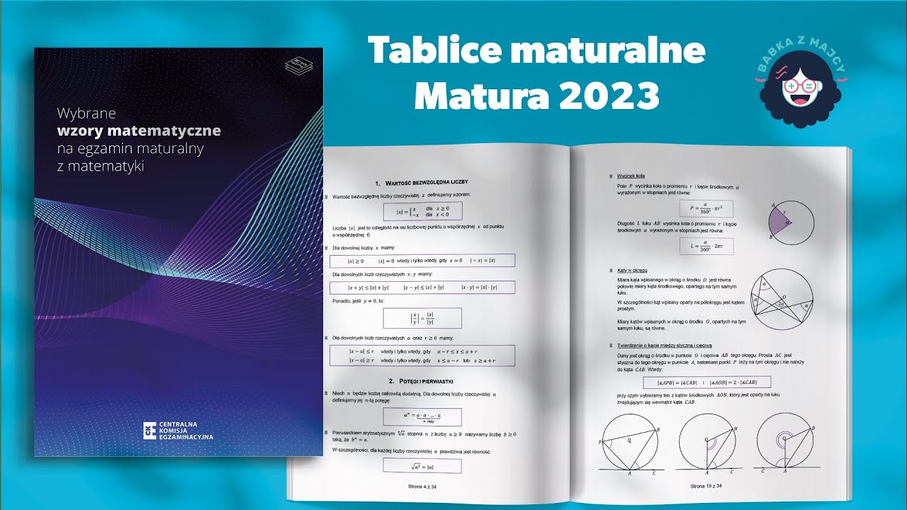 Tablice matematyczne na maturze z matematyki 2023 - jak z nich
