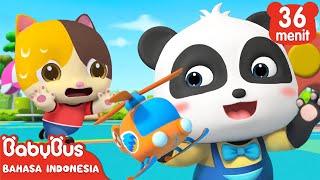 Kita Harus Bersopan Saat Meminjam Mainan | Kebiasaan Baik | Lagu Anak | BabyBus Bahasa Indonesia