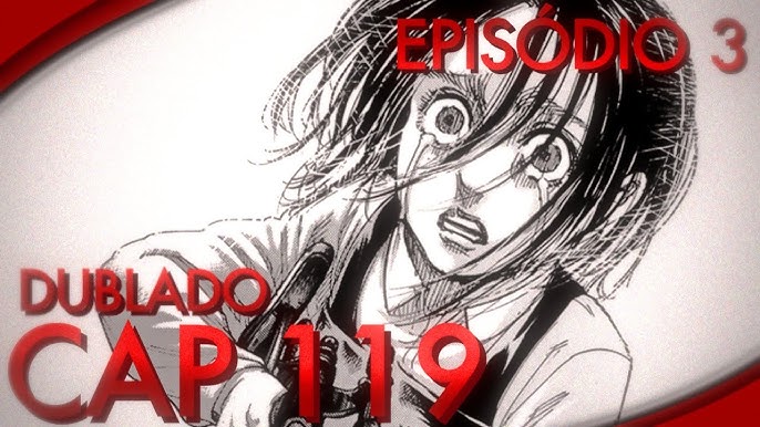 4 TEMPORADA PARTE 2 EPISÓDIO 13 - SHINGEKI NO KYOJIN DUBLADO (CAP 130/131)  MOTION MANGÁ 