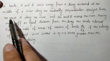 Problem 1.8 | I.E Irodov Part 1 | Kinematics