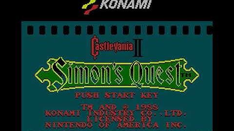 Intro-Demo - Castlevania II - Simon