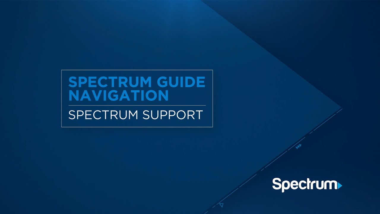 Spectrum Guide Navigation Youtube