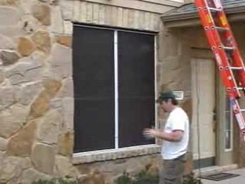 JoshHobbs.com Recessed Solar Window Screen with Die-Cast Clips - YouTube JoshHobbs.com Recessed Solar Window Screen with Die-Cast Clips - YouTube