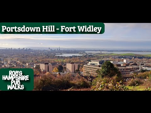 #80 Rob's Hampshire Pub Walks , Portsdown Hill & Fort Widley Walk.