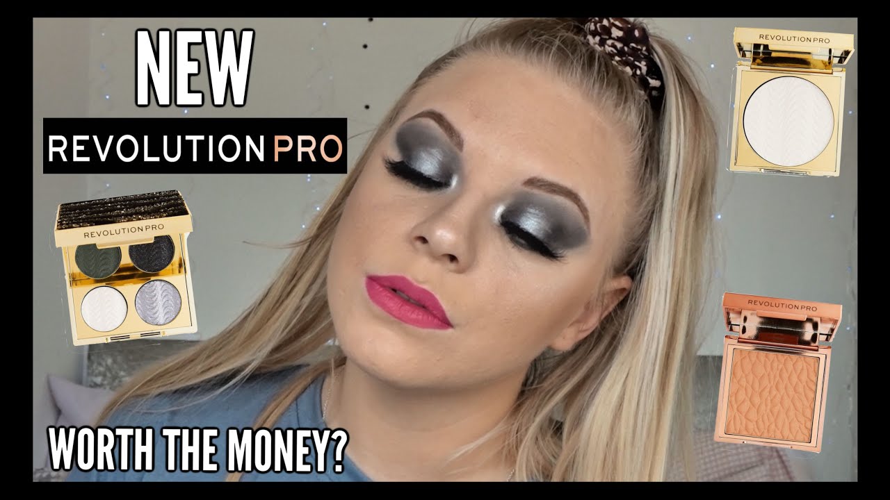HONEST REVIEW ON THE NEW REVOLUTION PRO COLLECTION! | makeupwithalixkate