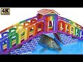 DIY - How To Build Bridge Aquarium For Carp From Magnetic Balls
(Satisfying) | Magnet Satisfying