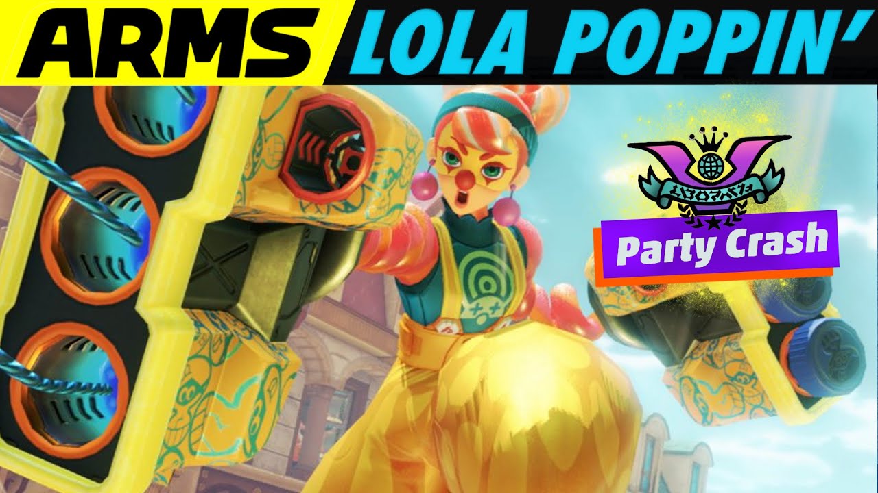 Lola Poppin' - ARMS Party Crash (Lola Pop vs. Min Min) - YouTube