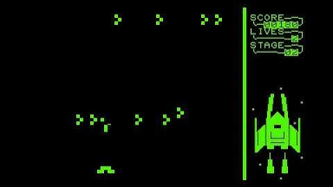 PETaxian - Commodore PET Galaxian Clone