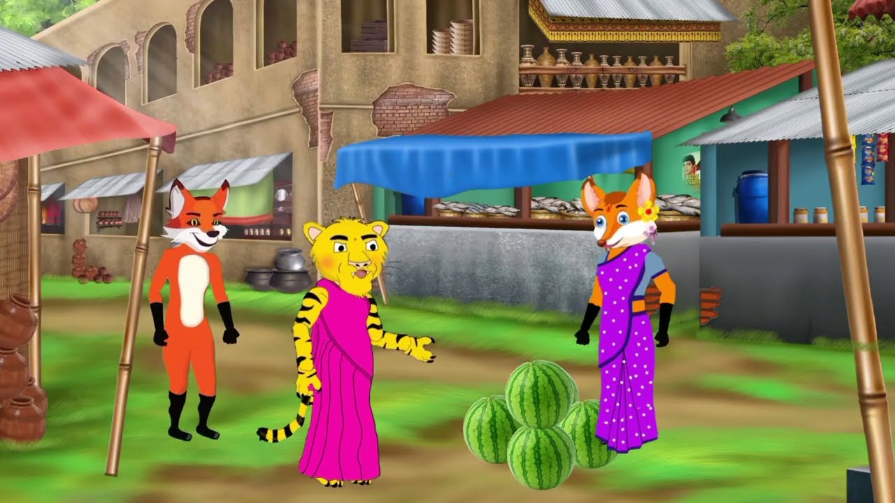 পুকুরে কাঁঠাল চাষ |Pukure Jadur Kathal Chash | Bangla Rupkothar Cartoon | Fox Cartoon | 2D Animation