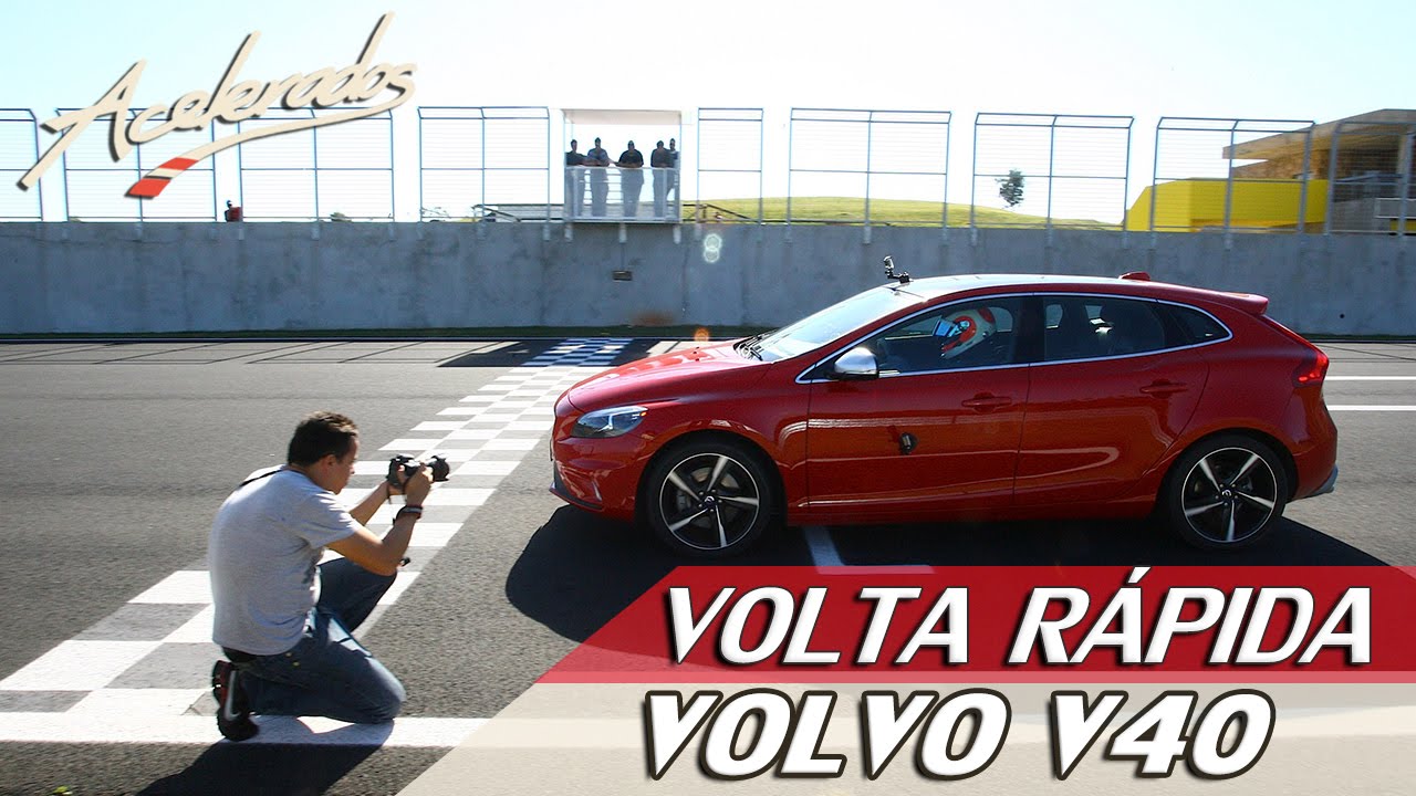 VOLVO V40 T5 - VOLTA RÁPIDA #37 COM RUBENS BARRICHELLO | ACELERADOS rubens barrichello