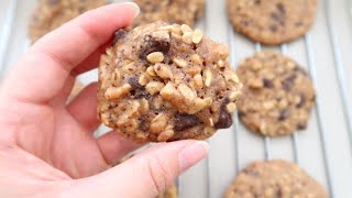 WOW! Delicious Oatmeal COOKIES with Chocolate Chips