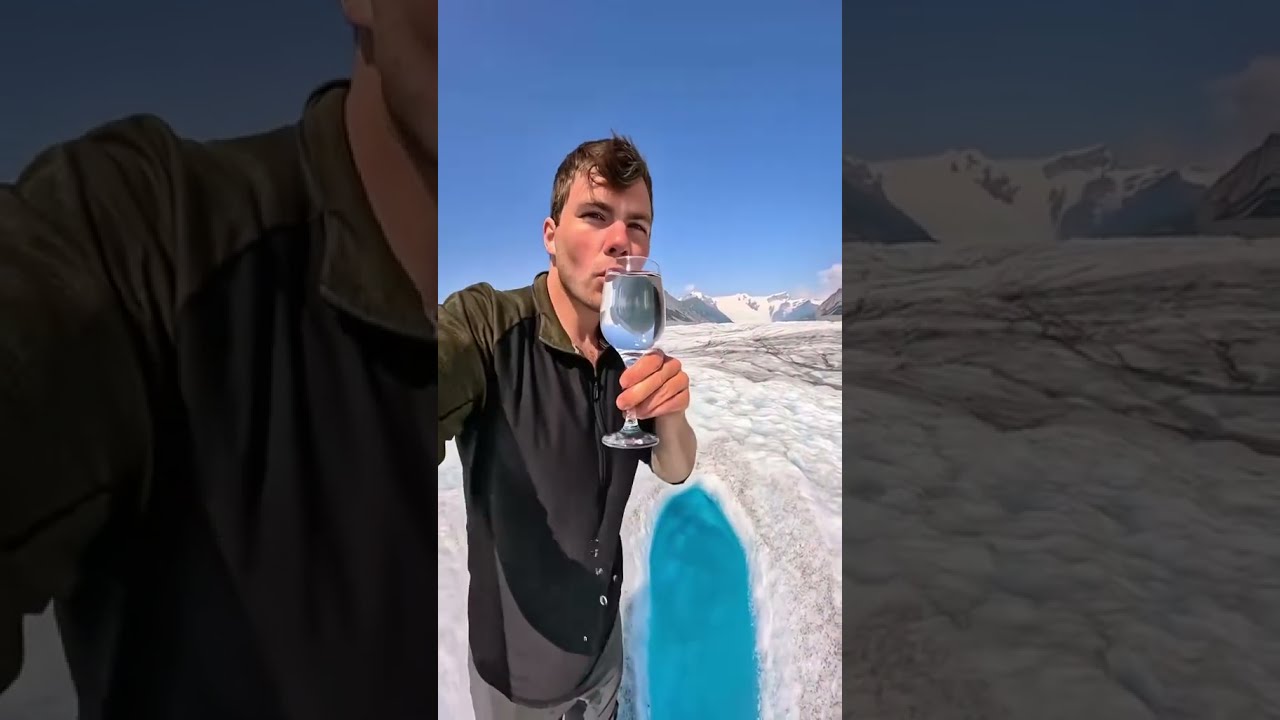 Pure Glacier Water A Sip Of Earth S Ancient Perfection Life In Blink Healingmusic