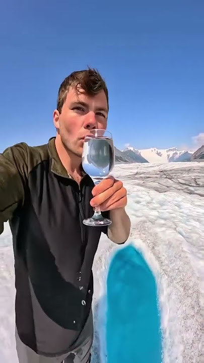 Pure Glacier Water: A Sip of Earth’s Ancient Perfection 💧❄️ | Life in a Blink #healingmusic