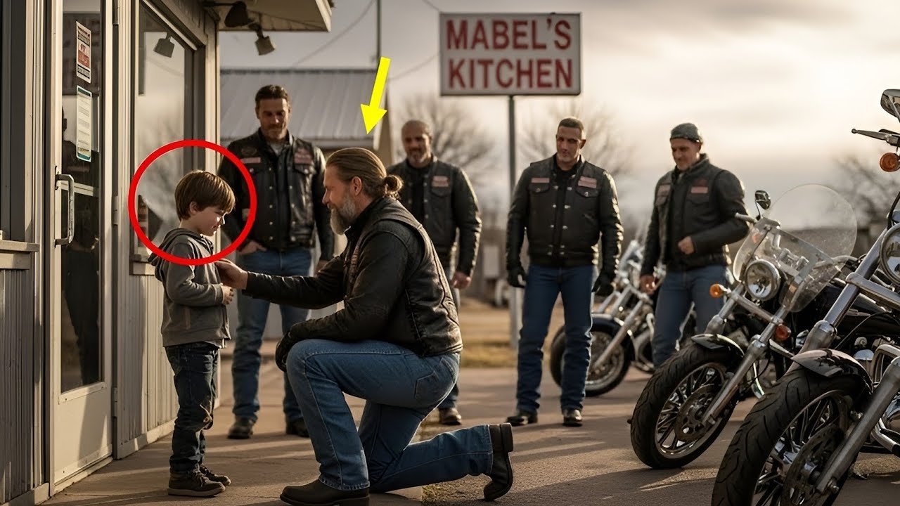 Der kleine Junge sagte, er habe Hunger – was die Motorradfahrer dann taten, schockierte alle.
