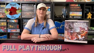 Star Wars Imperial Assault - Return to Hoth Adventure 3 Board Game Full Playthrough (part 1)