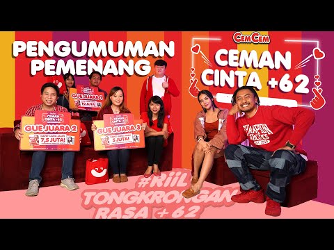 PENGUMUMAN PEMENANG CEMAN CINTA +62 BERSAMA UUS & ANYA GERALDINE