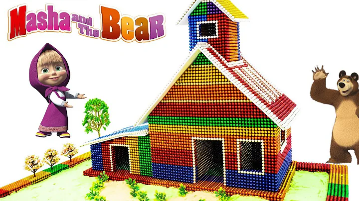 DIY - How To Build Masha And The Bear House From M...