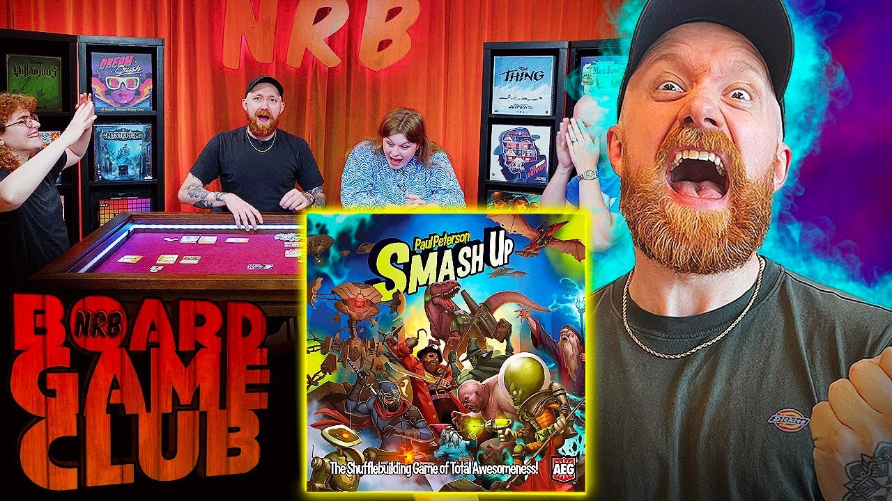 Let's Play SMASH UP Board Game Club YouTube