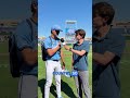 "It's surreal. You watch it growing up, just want to be that guy on the field. ... We have the best