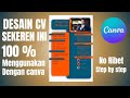 Tutorial Canva: Cara Membuat Poster & CV Keren yang Profesional dan Estetik