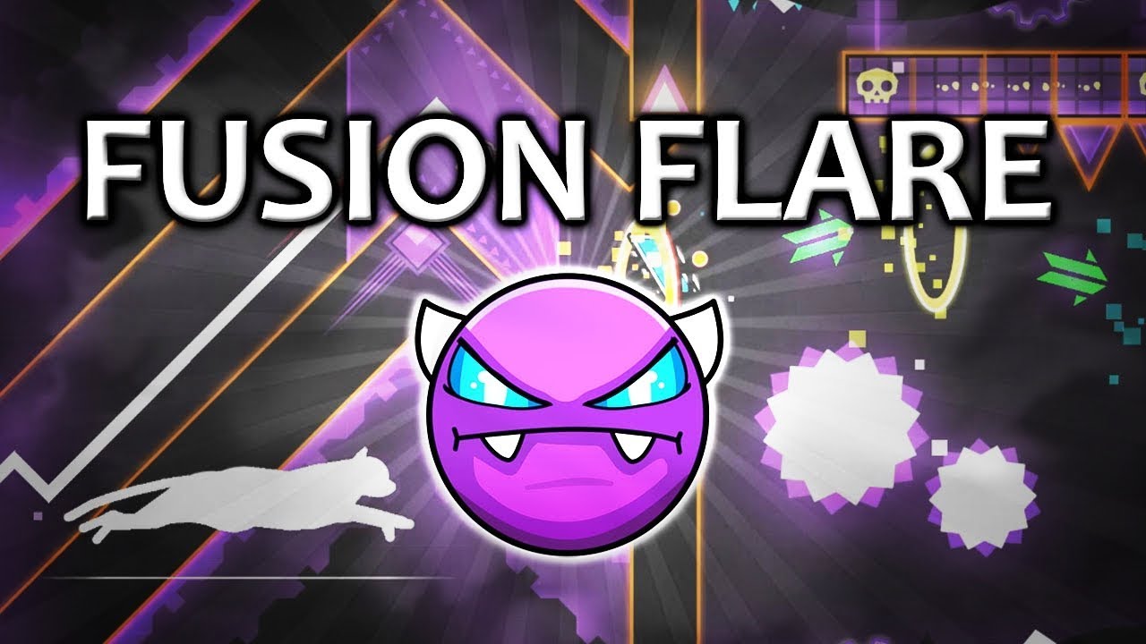 GOODBYE SKITTEN! "Fusion Flare" by Skitten [DEMON] All Coins | Geometry Dash 2.11