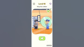 DOP5 | level 45 | Stop ✋️ the Robber 👮‍♂️🕵 #dop5 #funny #mobilegame #dop #shorts #viral