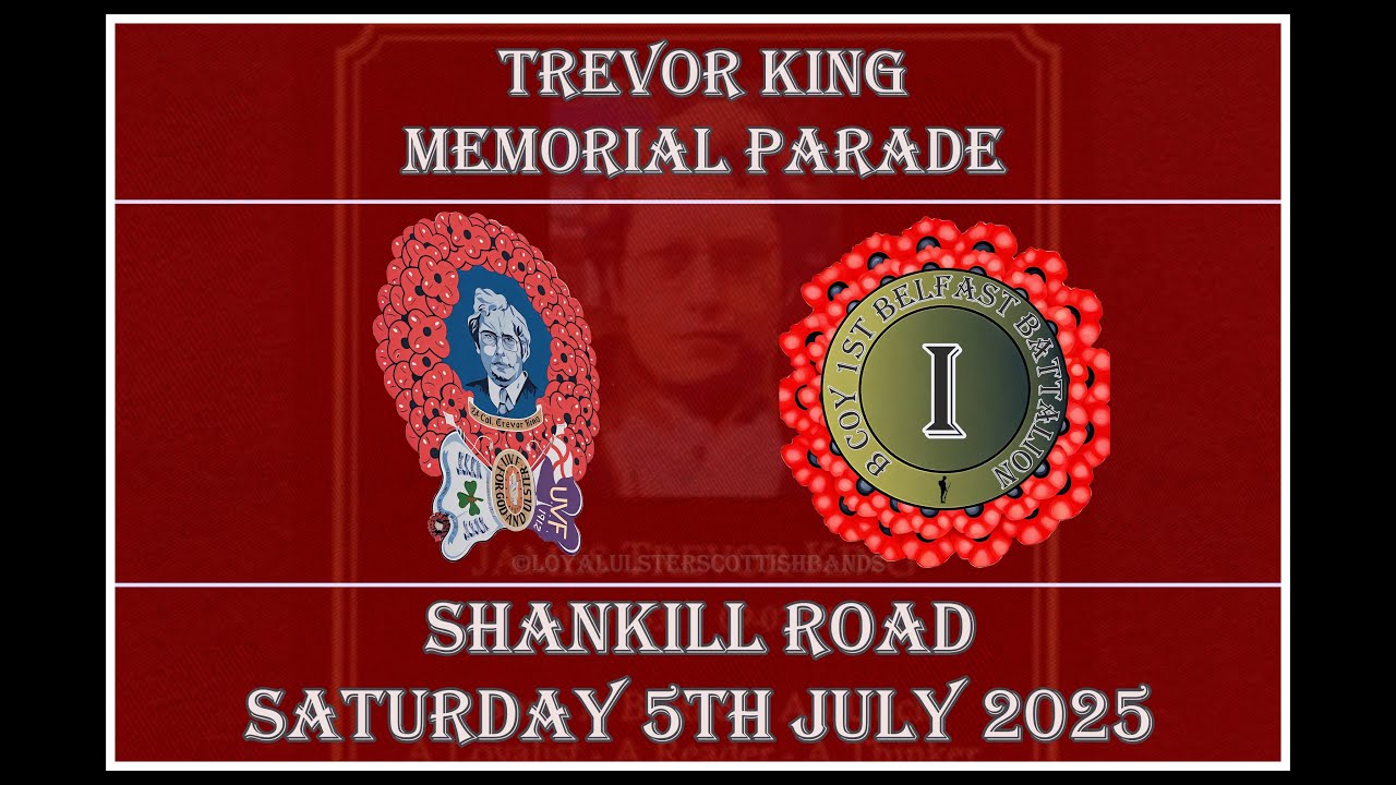 Trevor King Memorial Parade 05/07/25 (Full Parade)