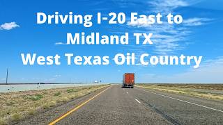 I‑20 Pump Jack Corridor | Real‑Time West Texas Drive (4K) May 2026