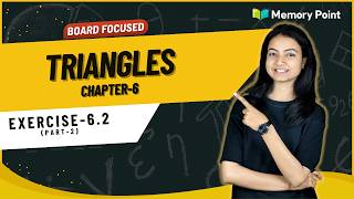 Triangles Chapter 6 | Exercise 6.2 (Q3–Q5) 🔥 Full Explanation | Class 10 Maths