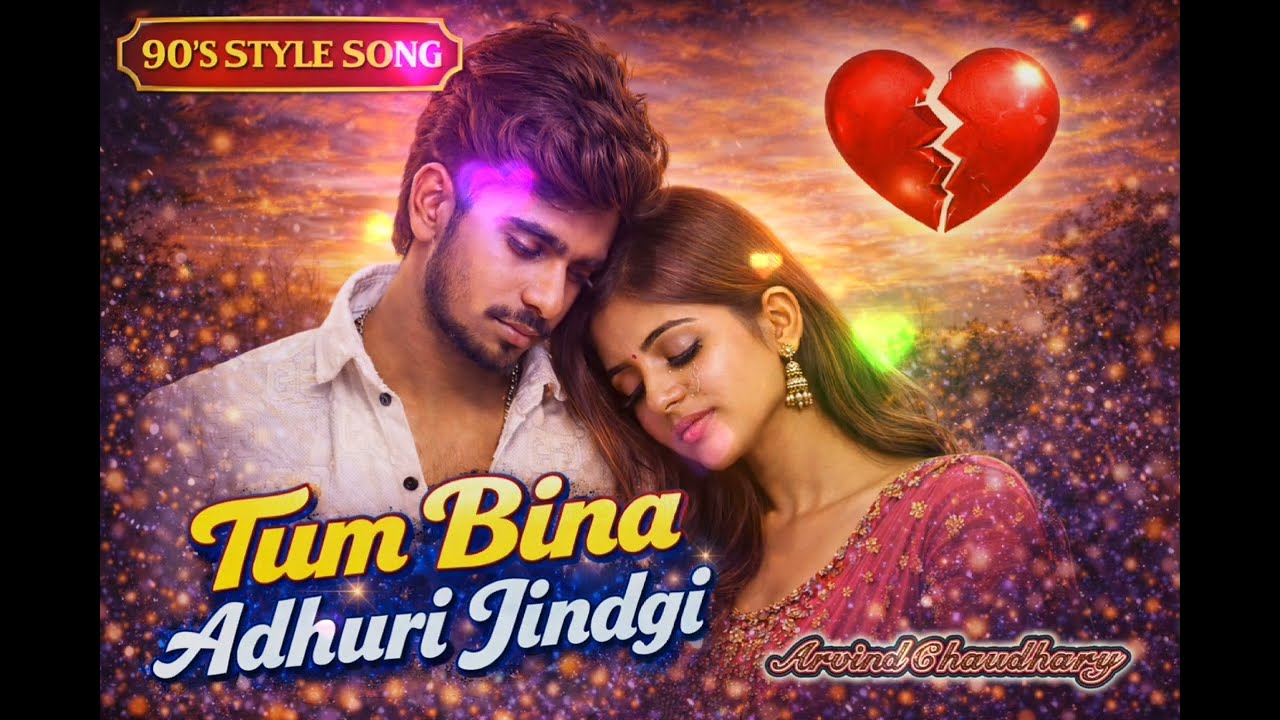 तुम बिन अधूरी जिन्दगी। Tum bin adhuri jindgi #90's #song #arvindchaudhary